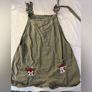 Mickey Christmas overalls